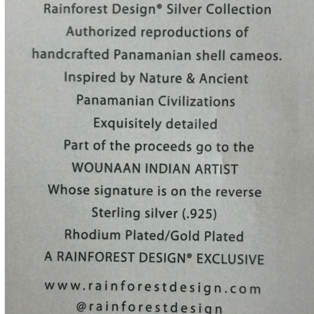 Rainforest Design®️Silver Collection, Frog… - Picture 2 of 4